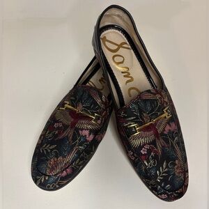 Sam Edelman Women's Loraine
Metallic Bird Pattern Slip On
Loafers Flats Sz 9